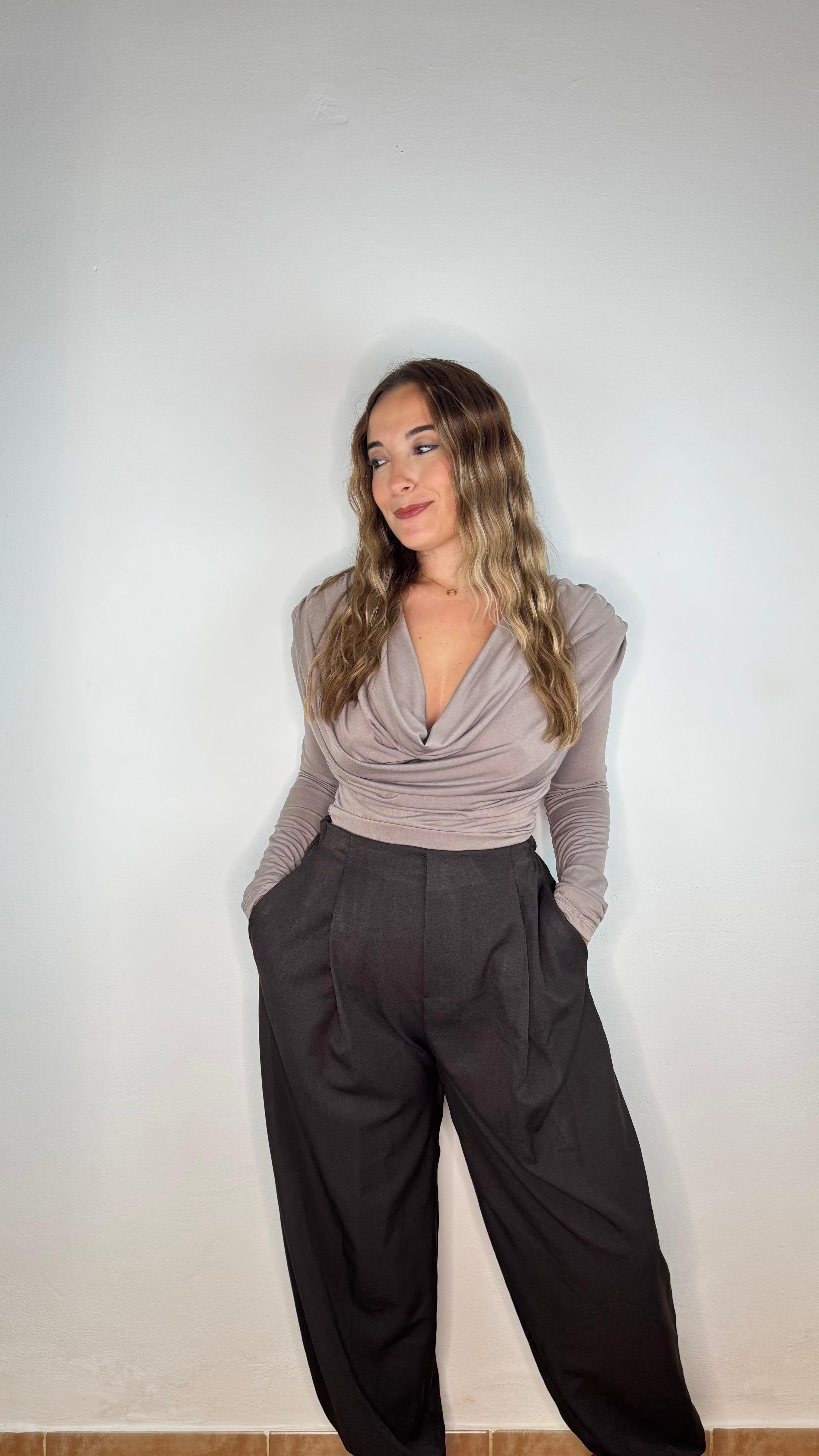 Camiseta Buche Gris Perla