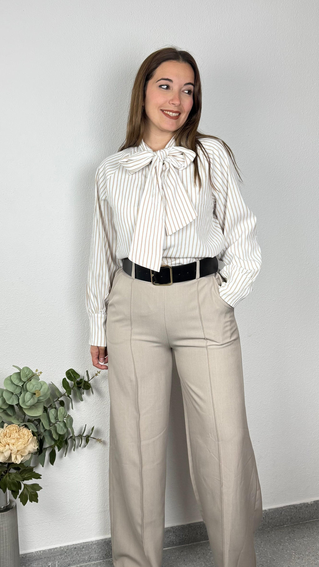 Pantalon palazzo Crudo