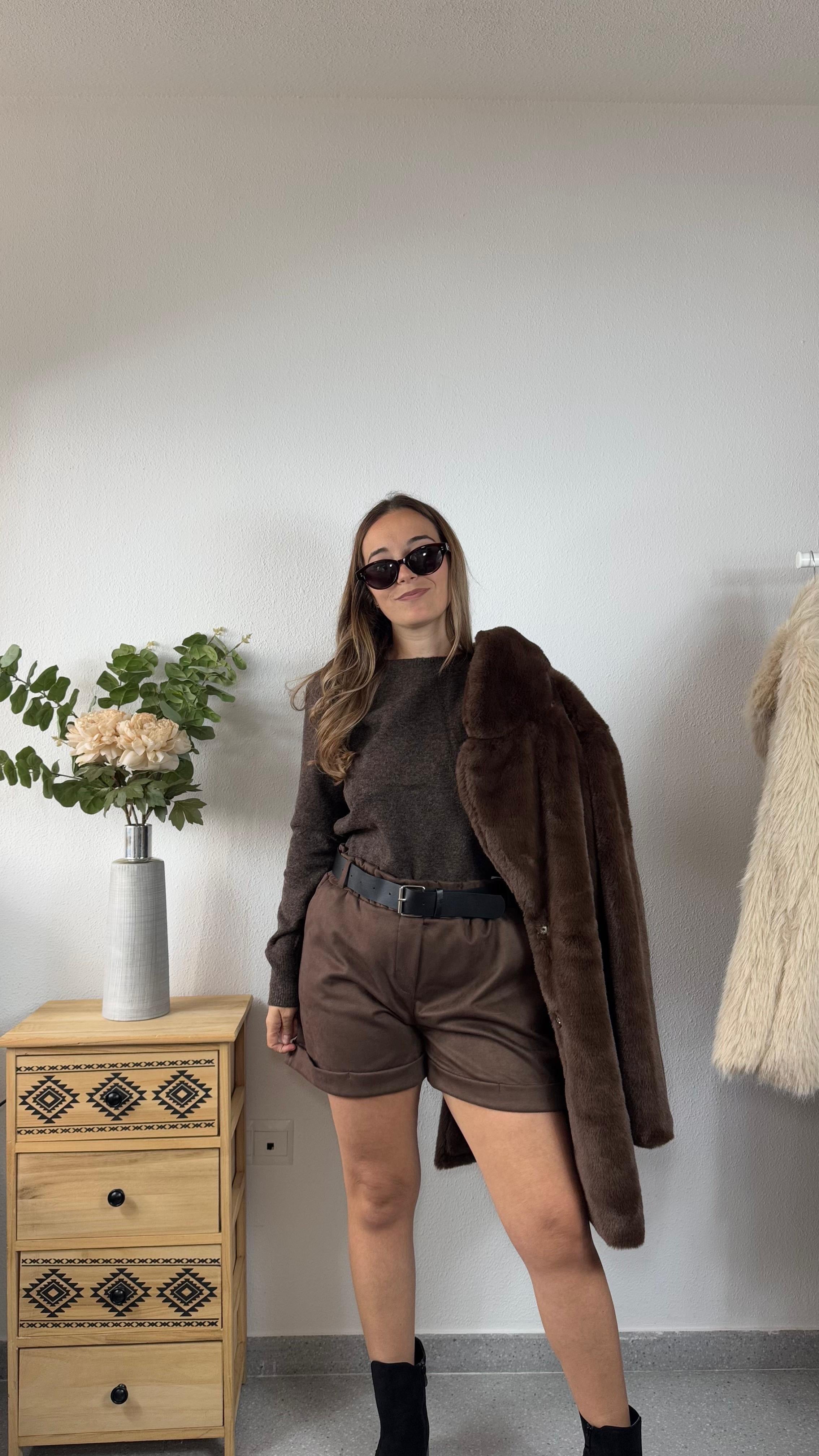 Pantalon Antelina Marrón