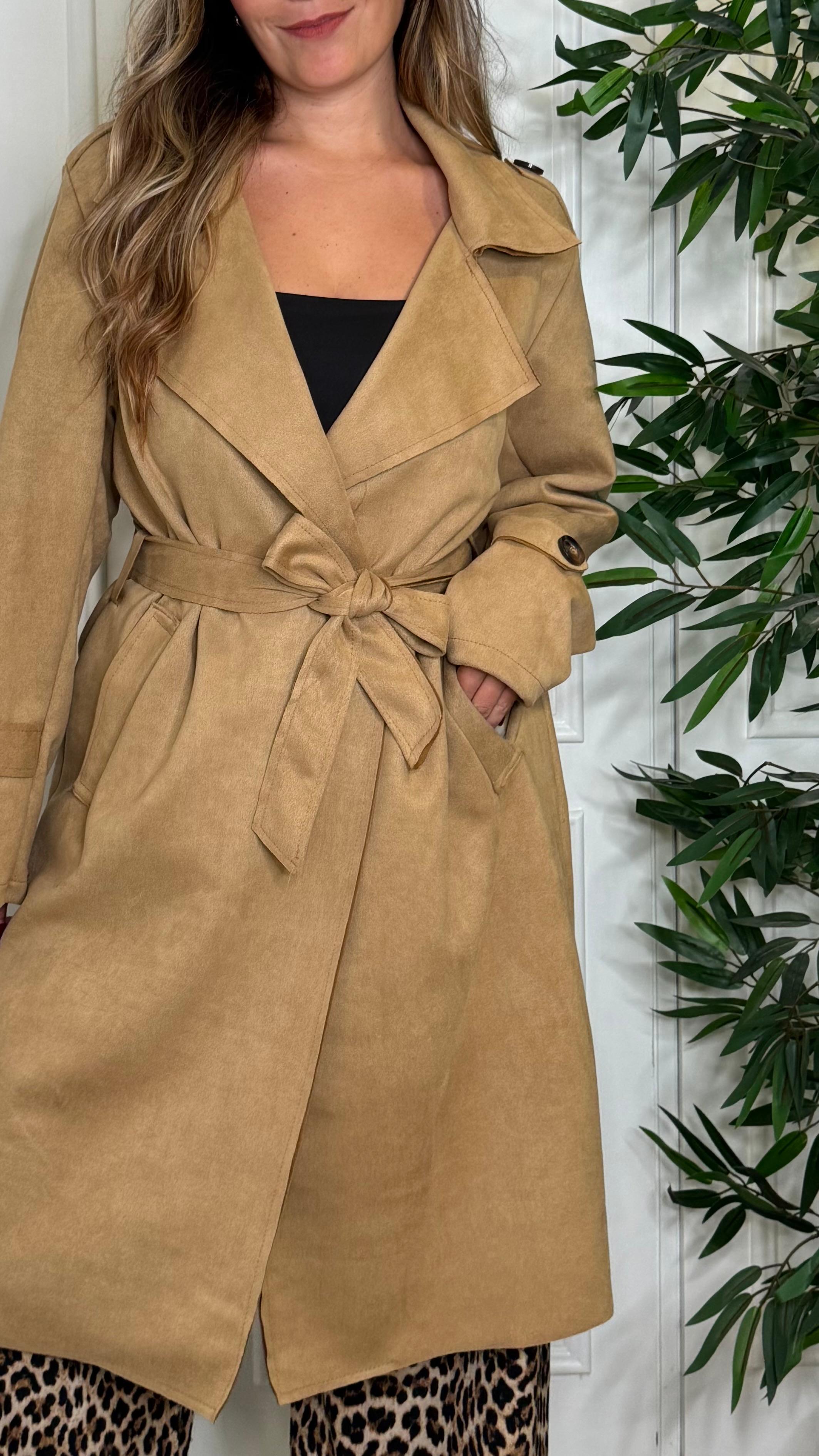 Gabardina Antelina Beige