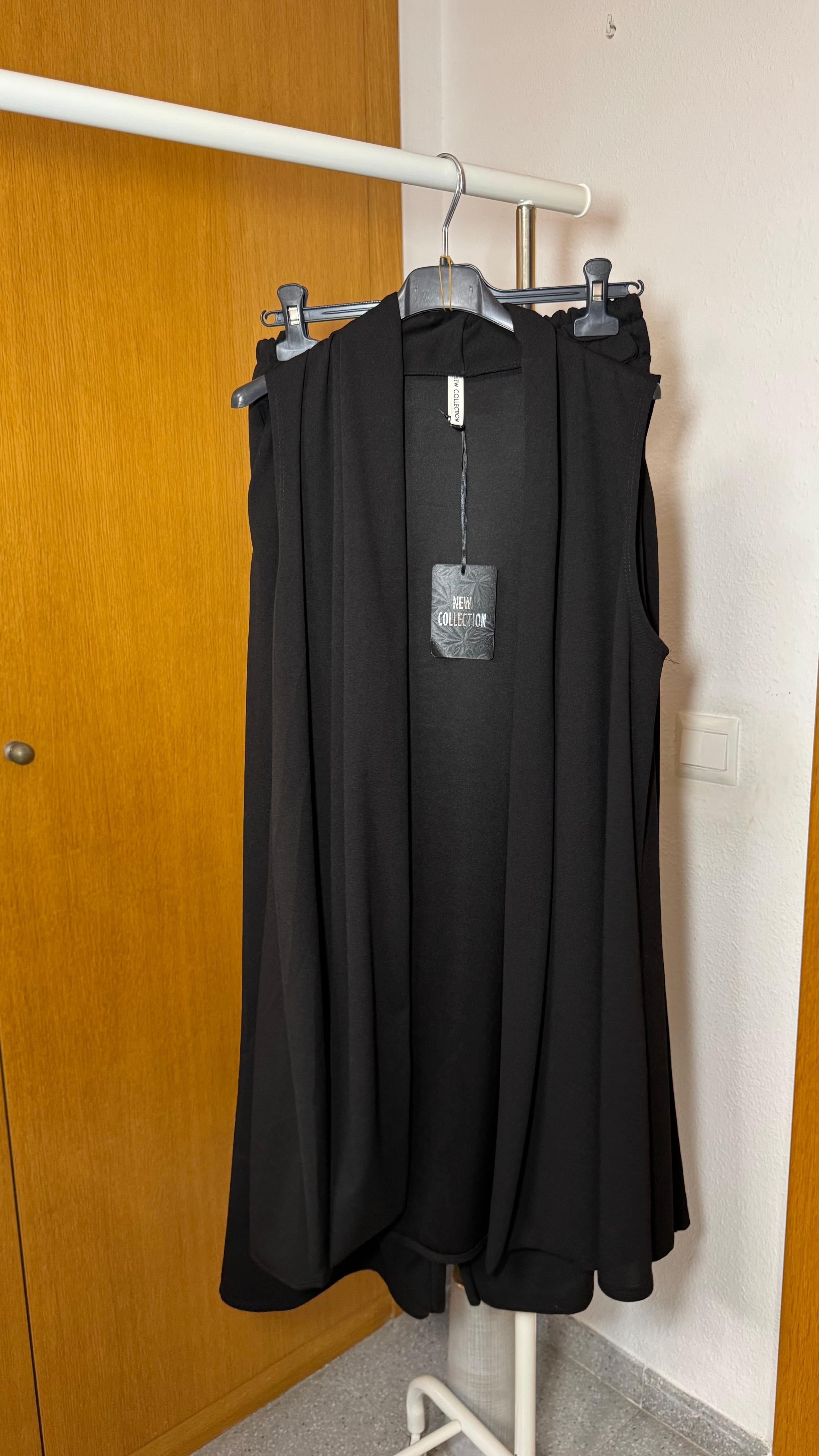 Conjunto chaleco+pantalón negro