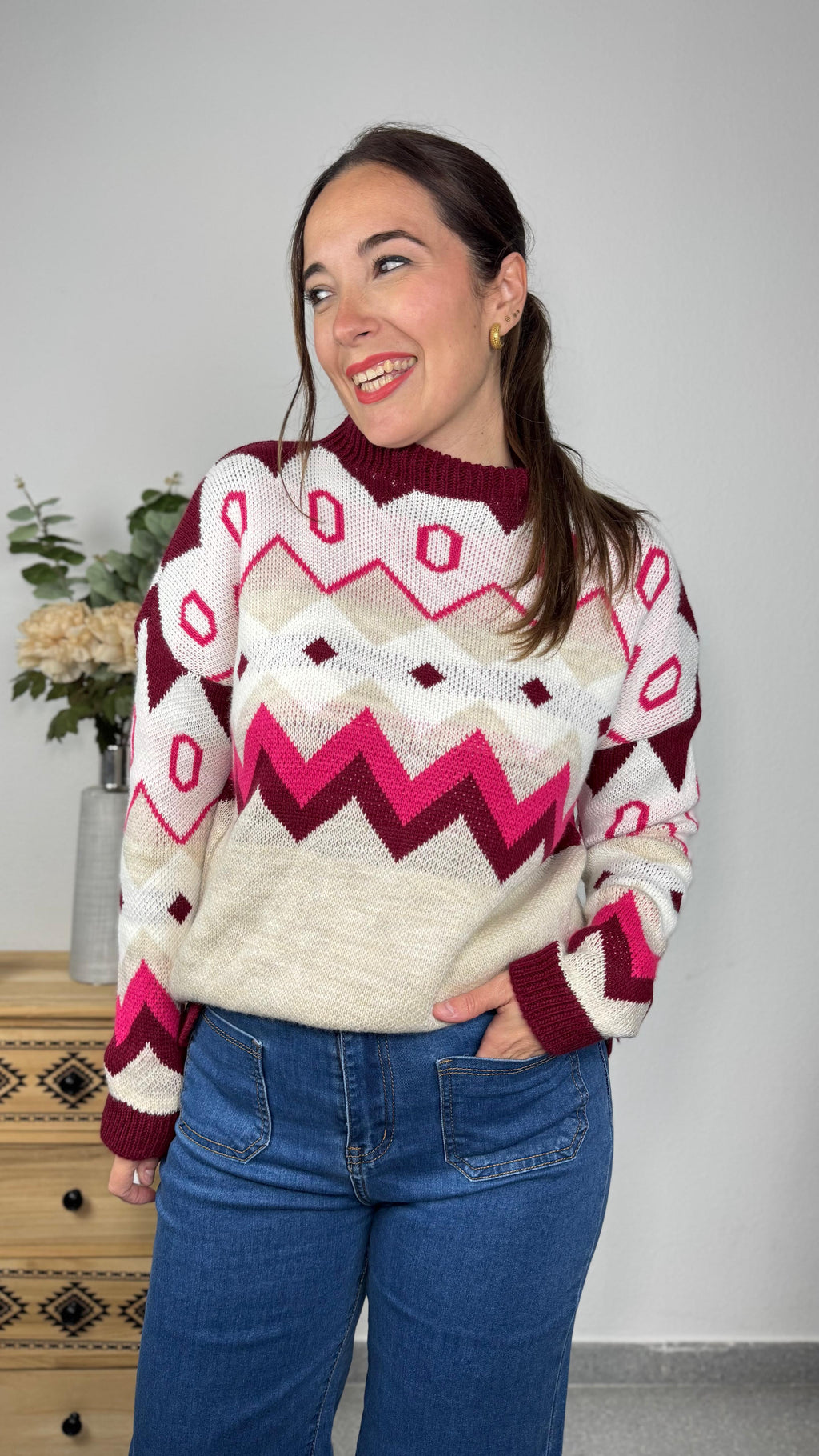 Jersey Rombitos fucsia