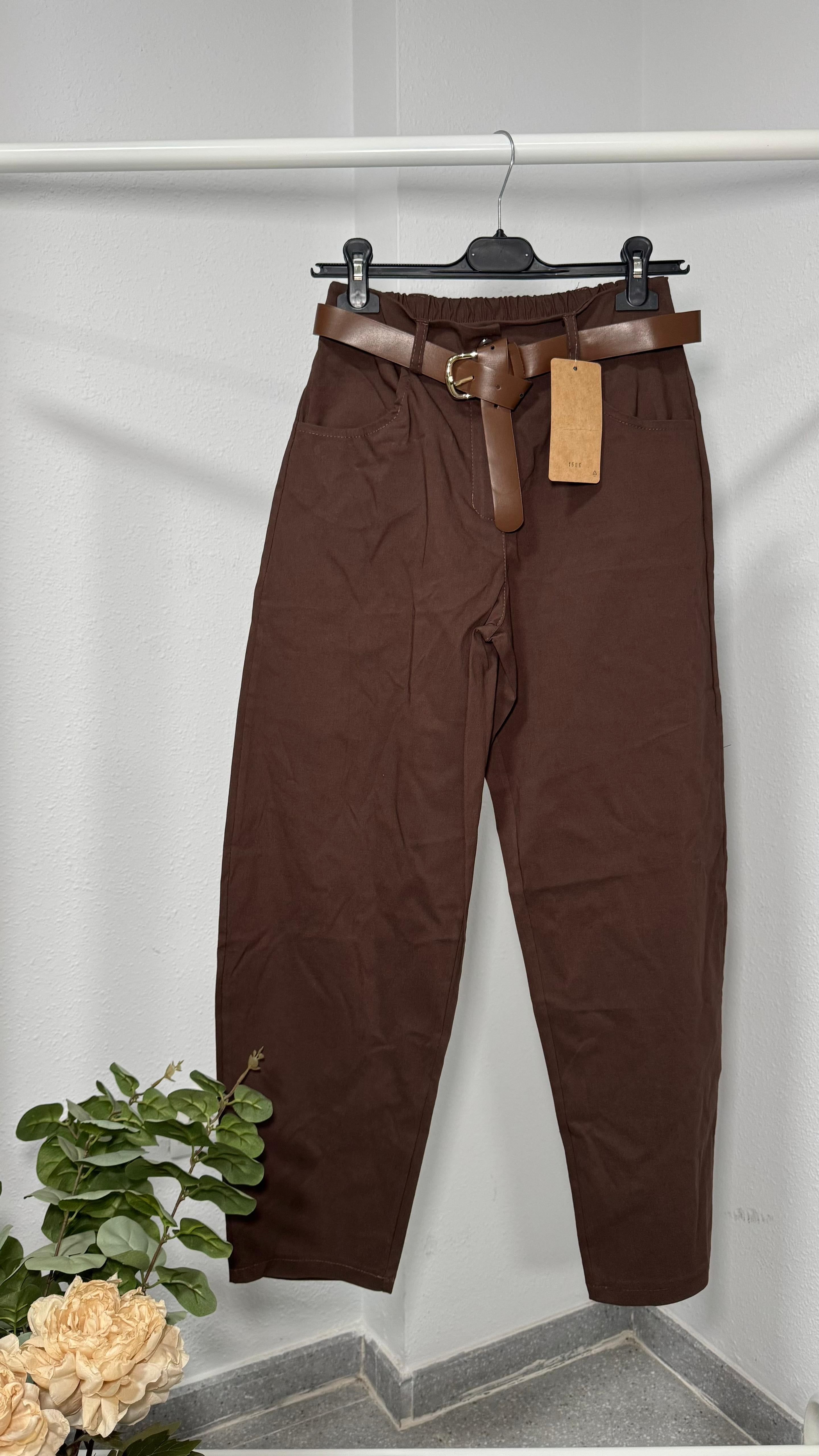Pantalón chocolate