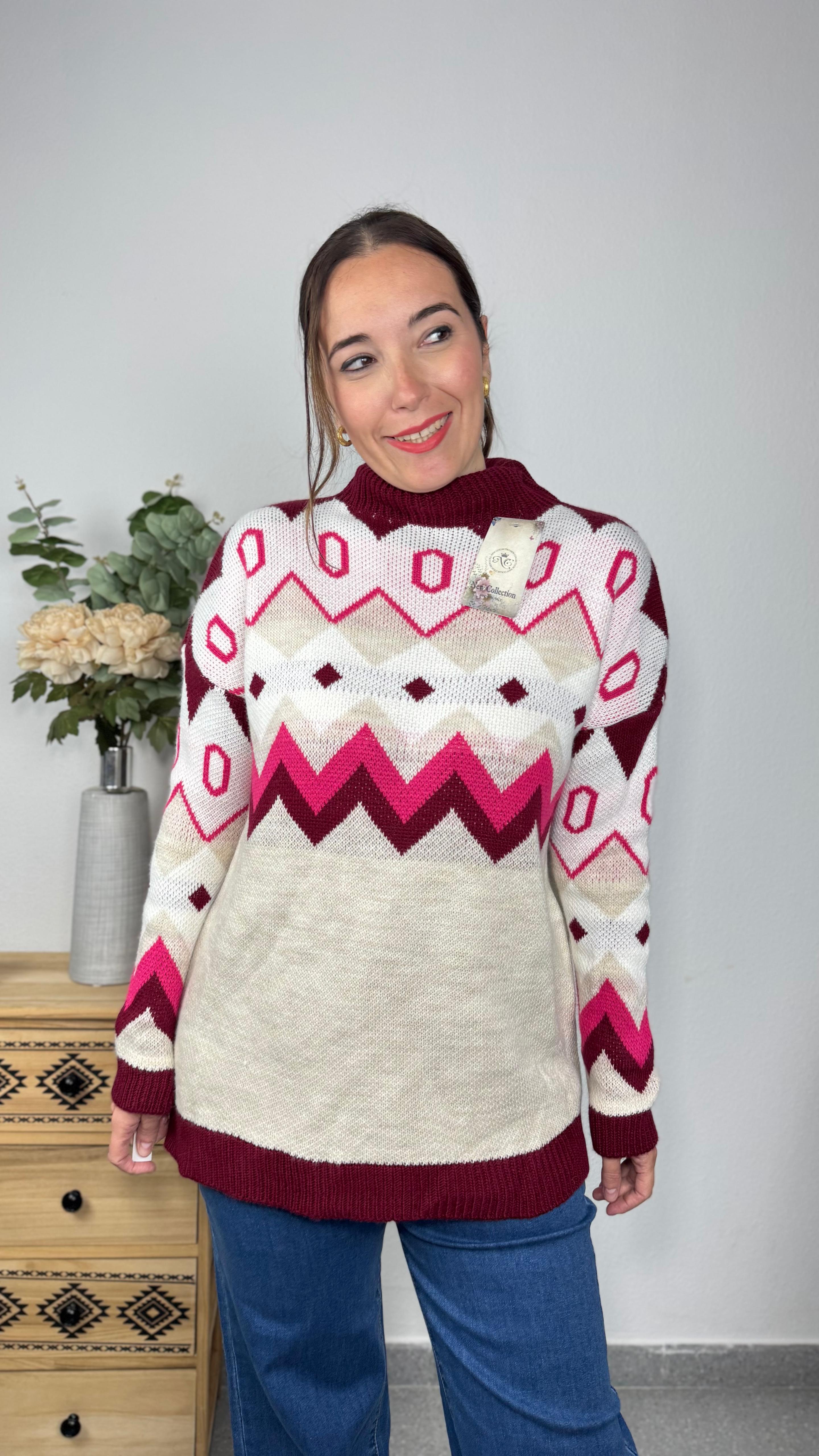 Jersey Rombitos fucsia