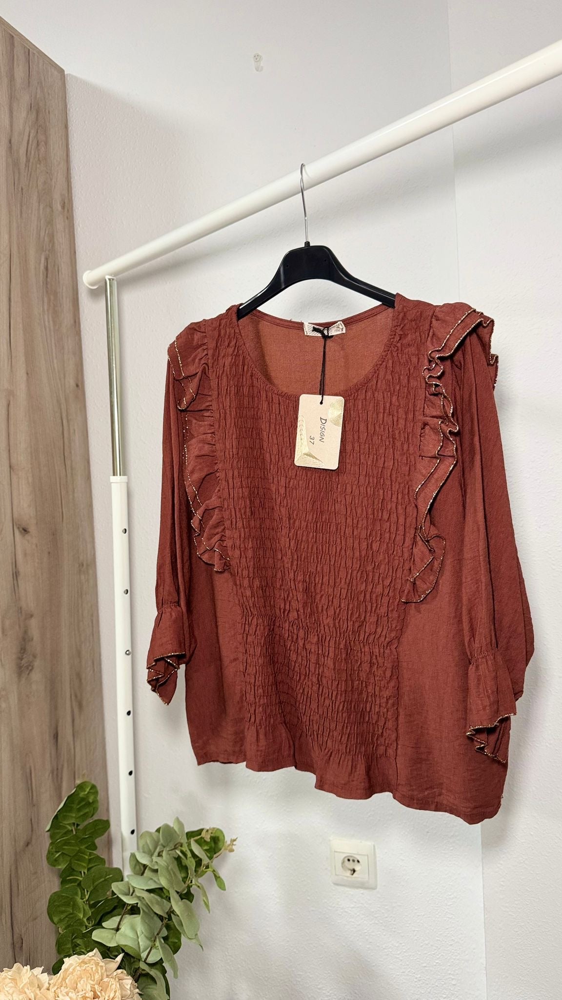 Camisa Volantes