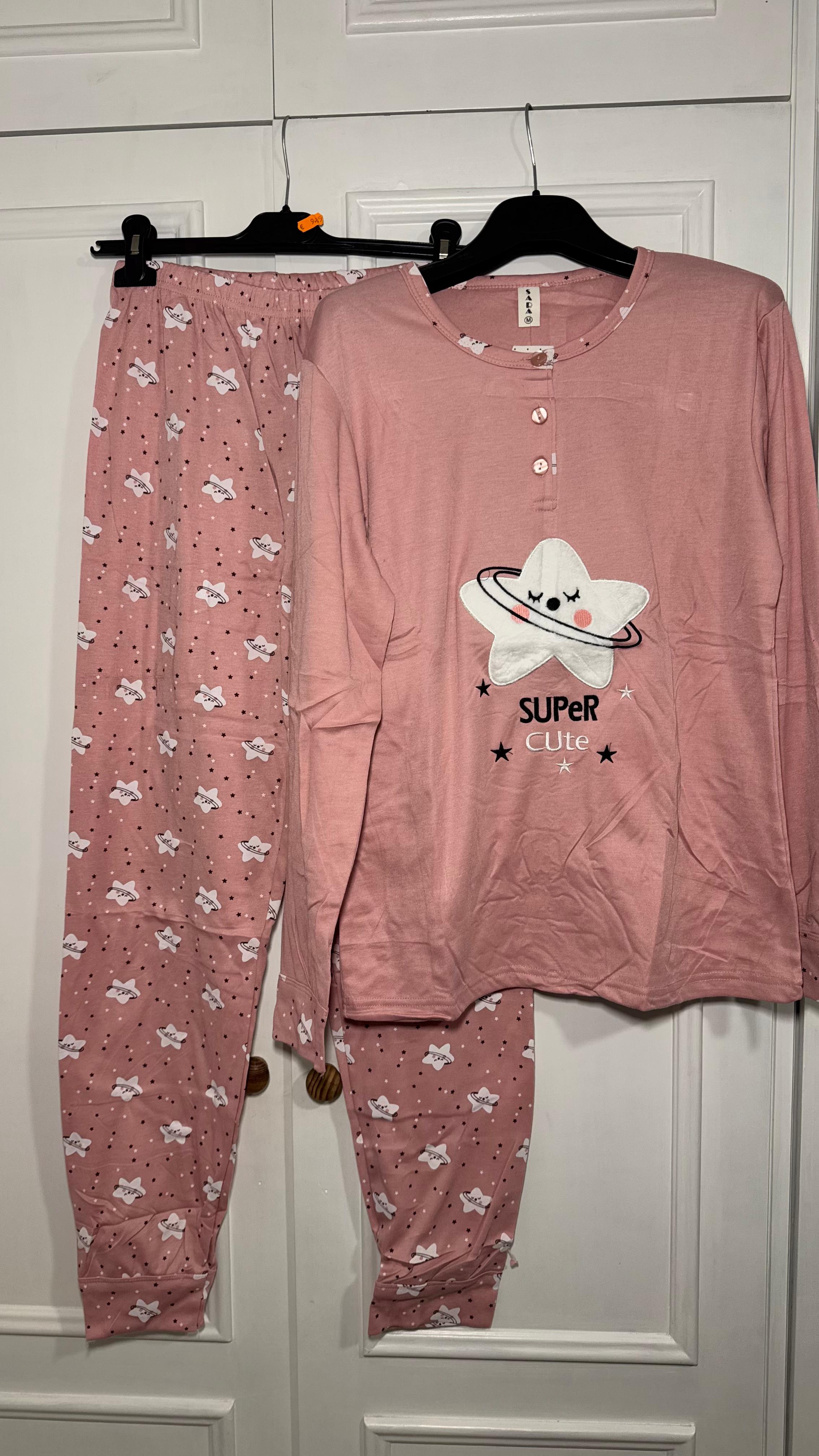 Pijama Estrella Rosa