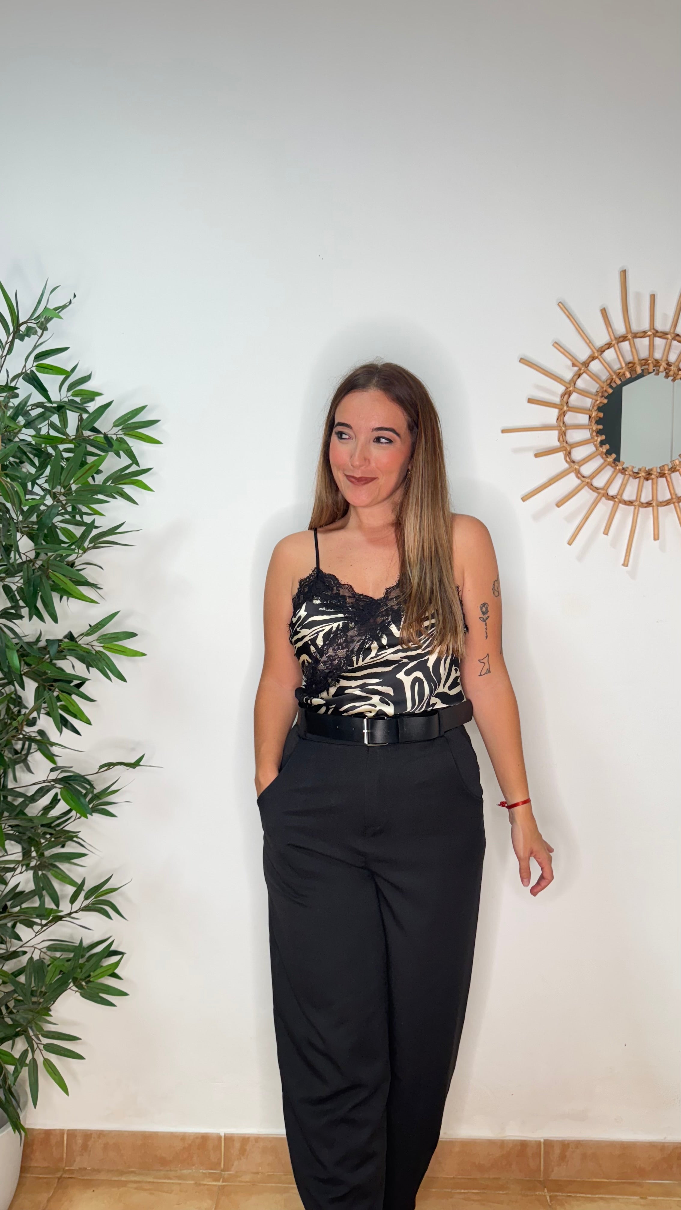 Pantalón sin cinturón