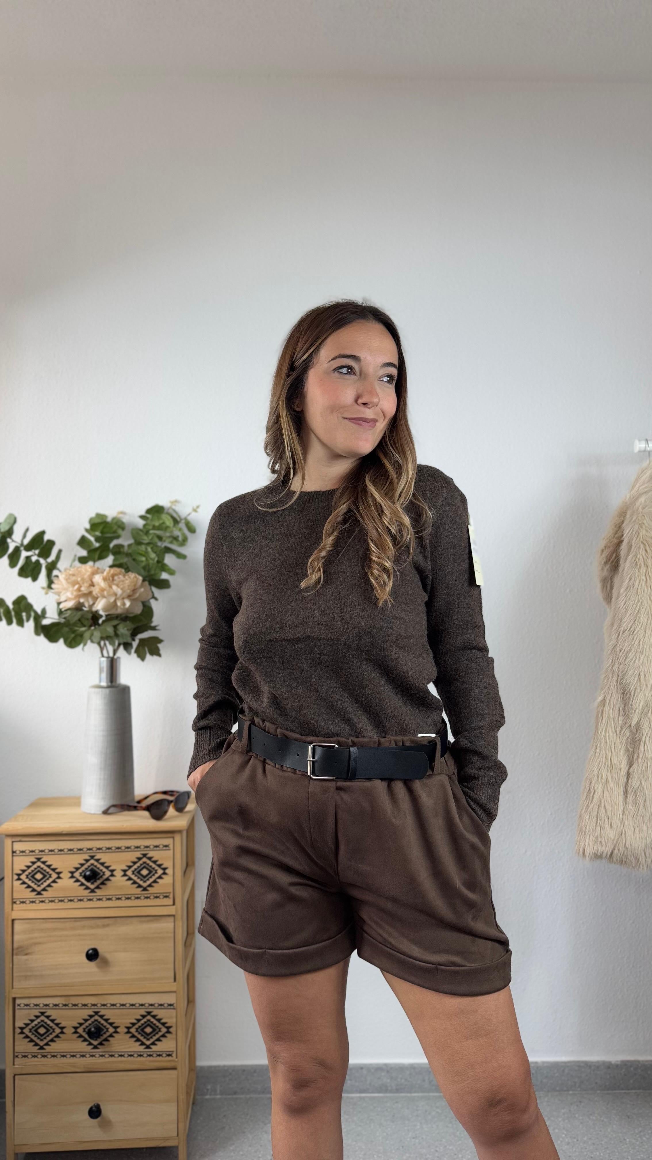 Pantalon Antelina Marrón