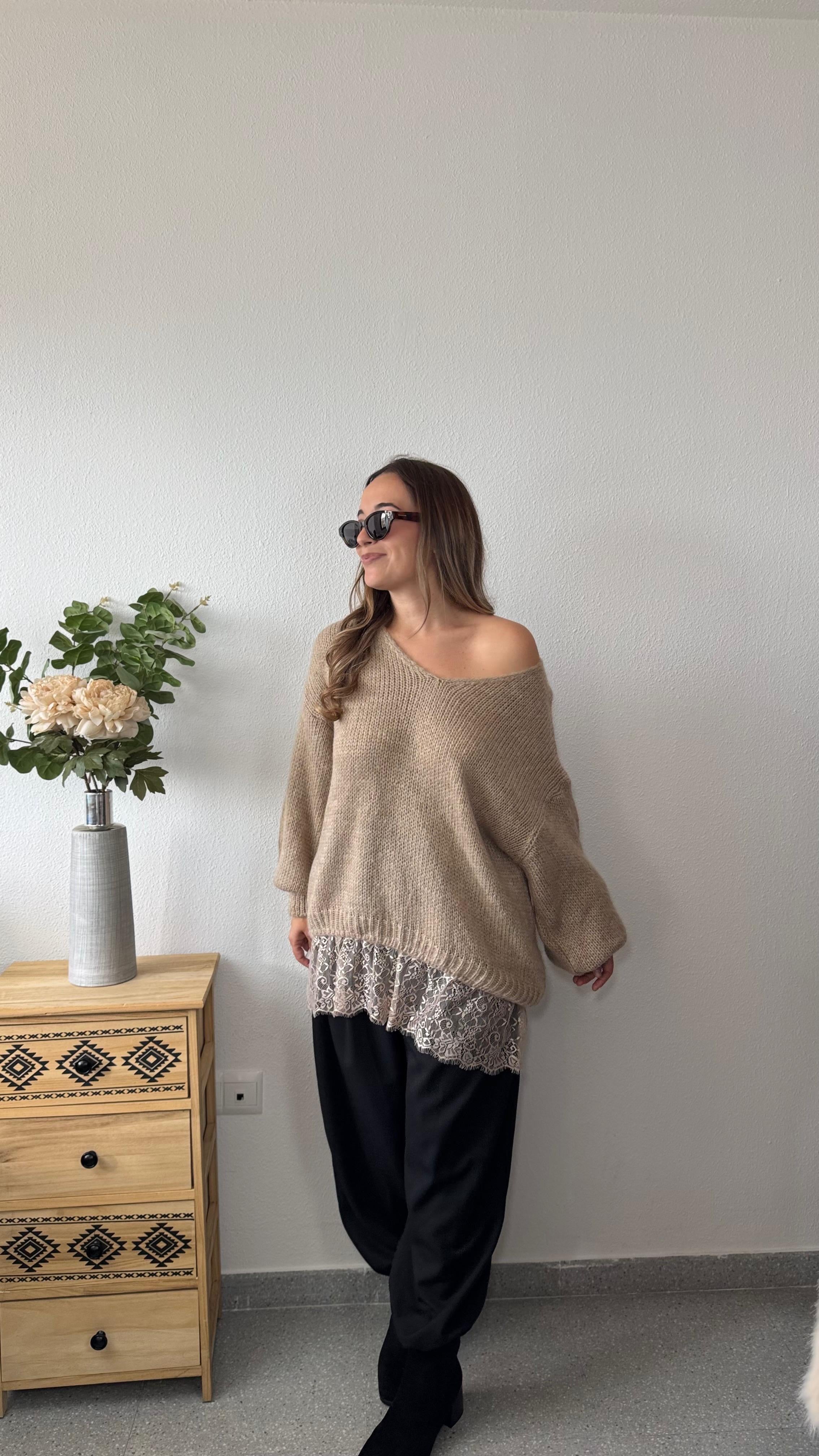 Jersey Puntillas Amarillo