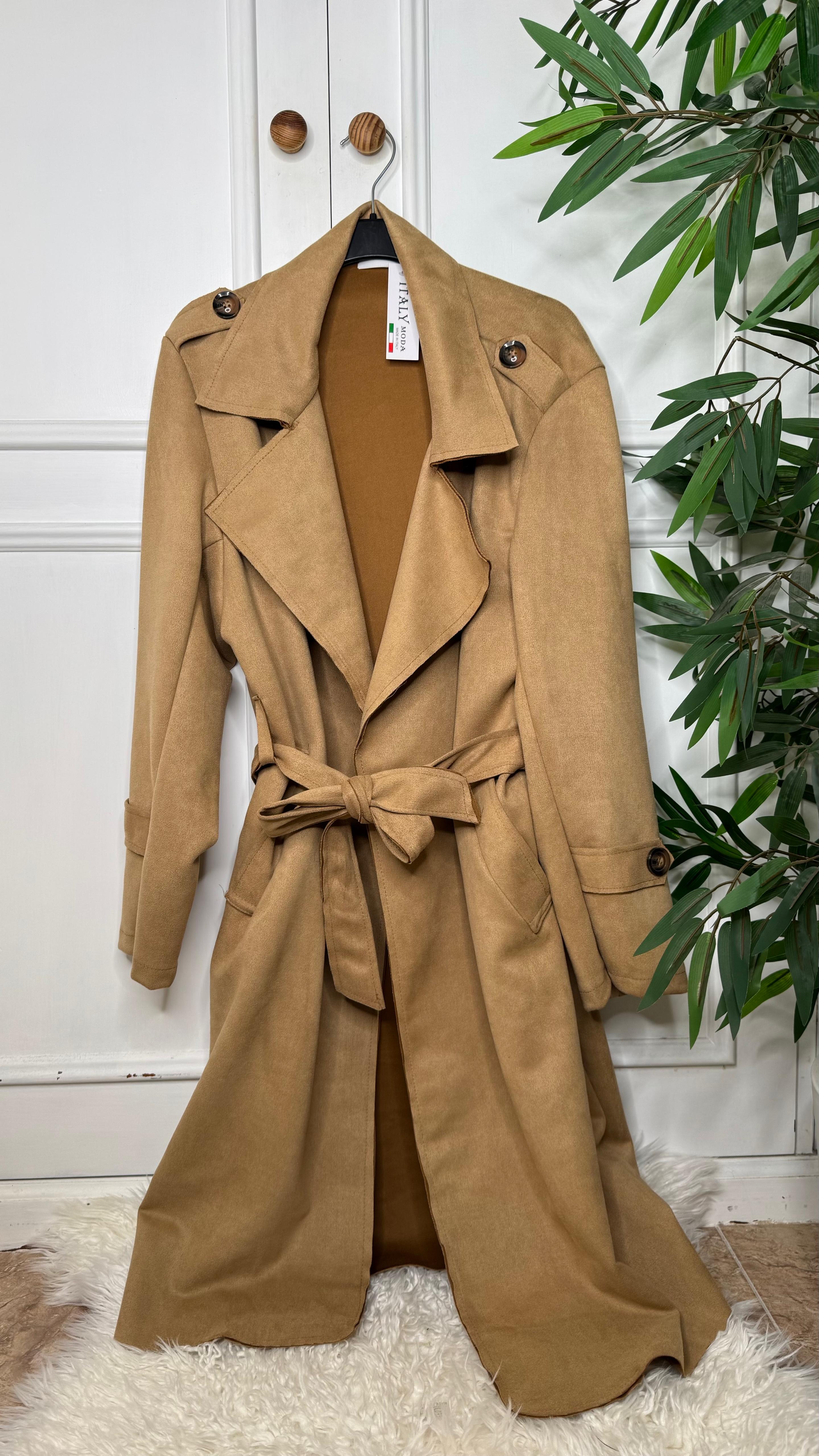Gabardina Antelina Beige