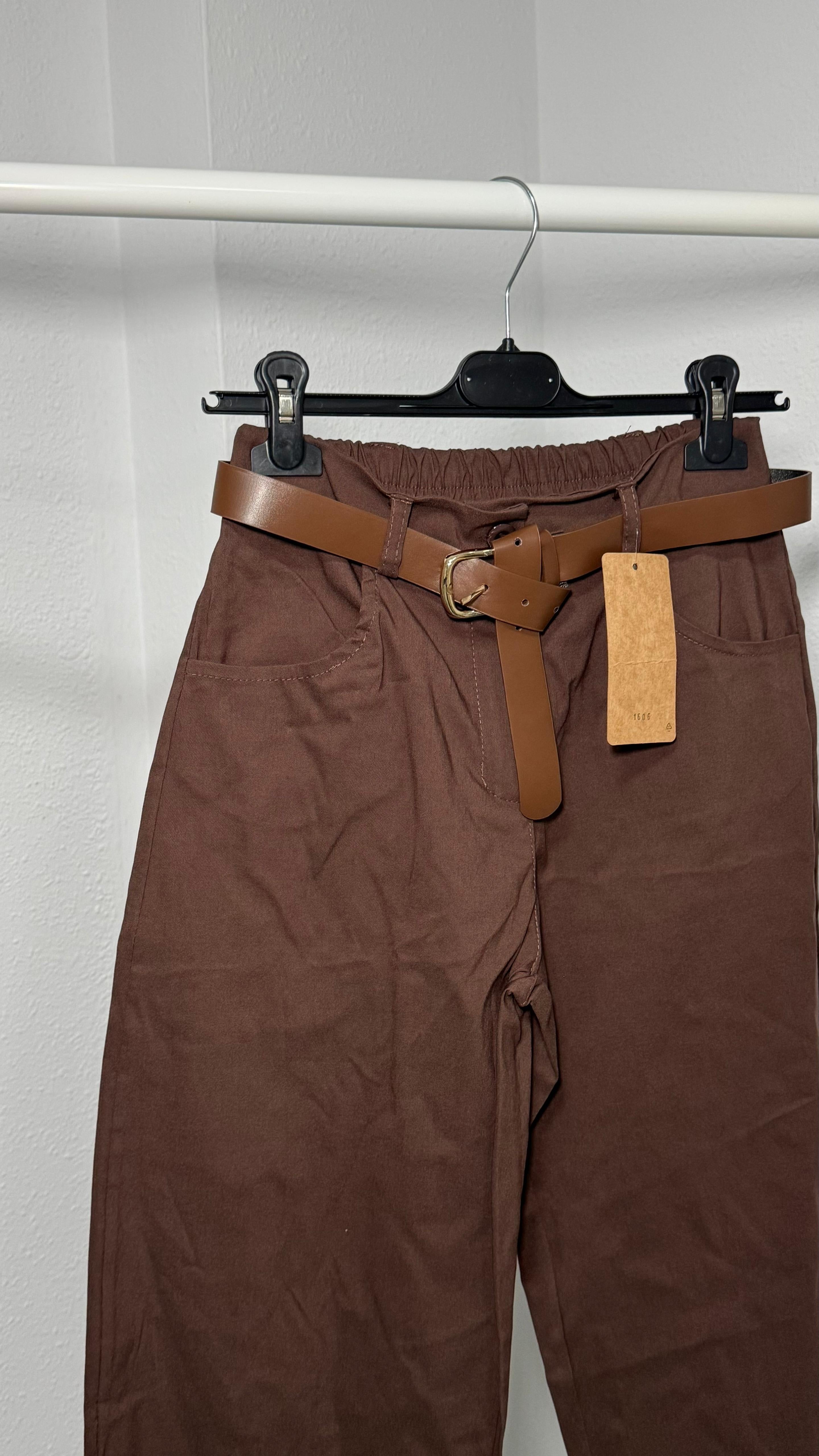 Pantalón chocolate